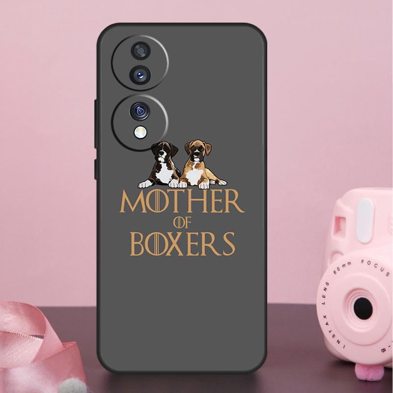 Boxer Dog Case For Honor 400 Pro 200 50 70 90 X9a X9b X9c X9d X8a X8b X8c Magic 7 Lite 5 6 8 Pro Cover