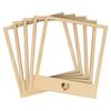 5 cadres en bois pour photos 8 x 8 cm