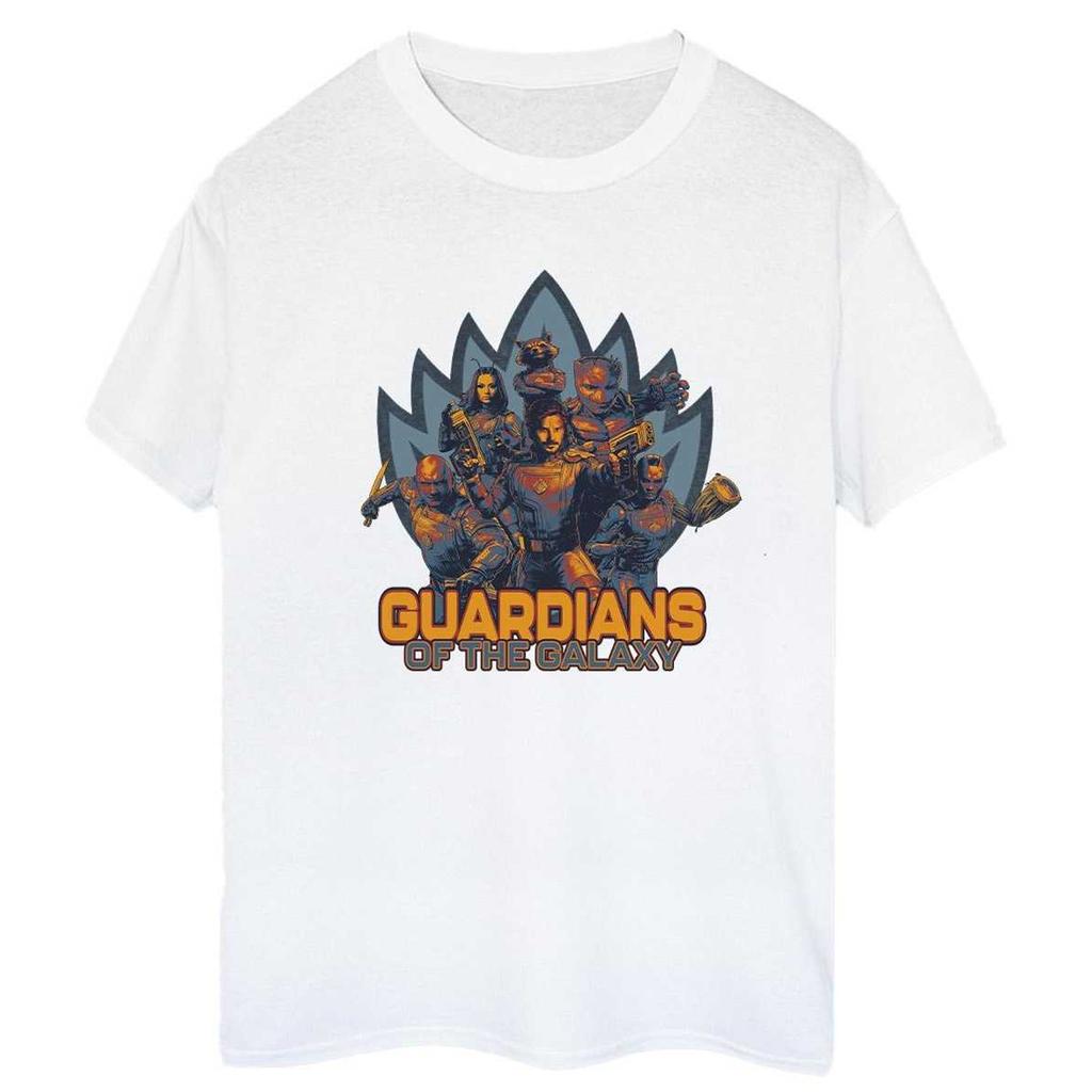 Guardians Of The Galaxy Volume 3 Womens/Ladies Shield Cotton Boyfriend T-Shirt