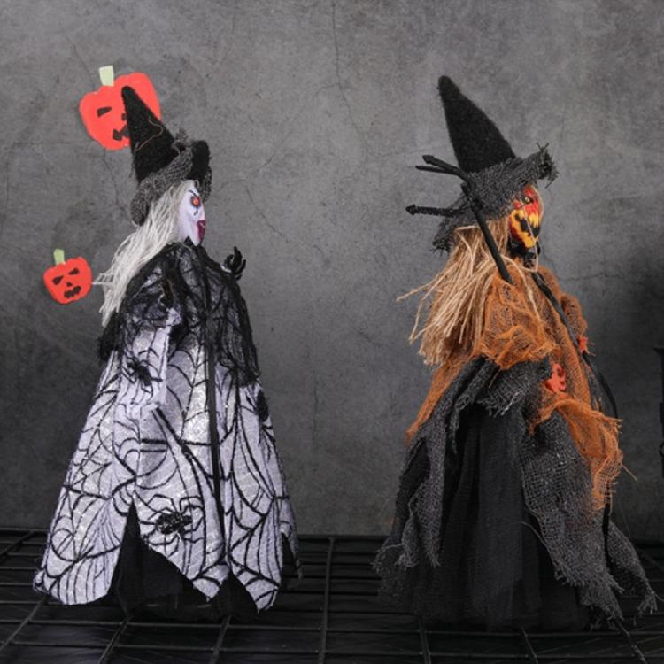 Individualized Halloween Tree Adornment Enchanting Halloween Specter Pumpkin Figurine Table Tree Top Home Accent