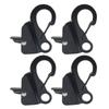 Boat Accessory 316 Stainless Steel Sliding Hook High Strength Marine Hook Simple Installation for Fast Rope Attachment