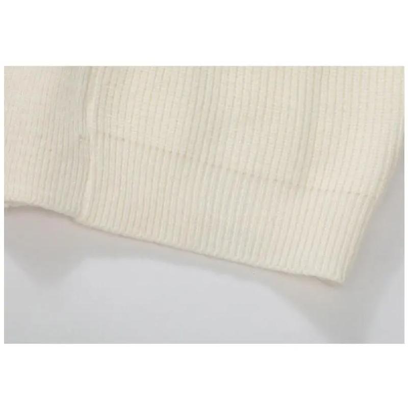 Fashion Design Men V-neck Cardigans Sweaters Men Spring Autumn Outwear Loose Sweatercoat Csual Knitted Sweaters