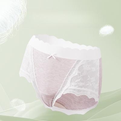 Damen-Slips in Übergröße mit Spitze, dreieckig