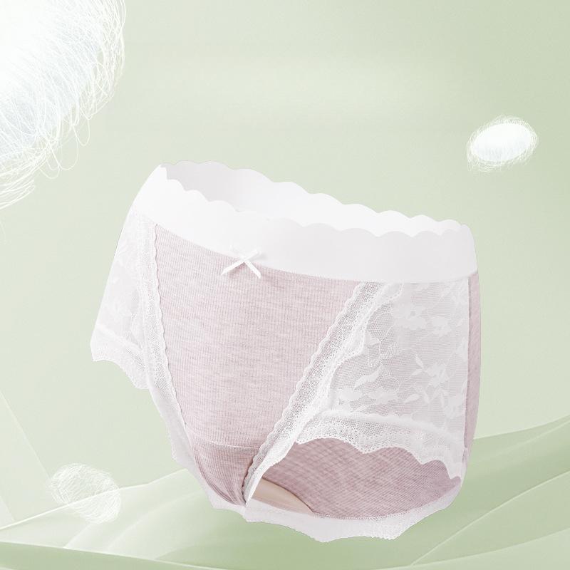 Large-size Threaded Panties Triangle-shaped Women's Panties