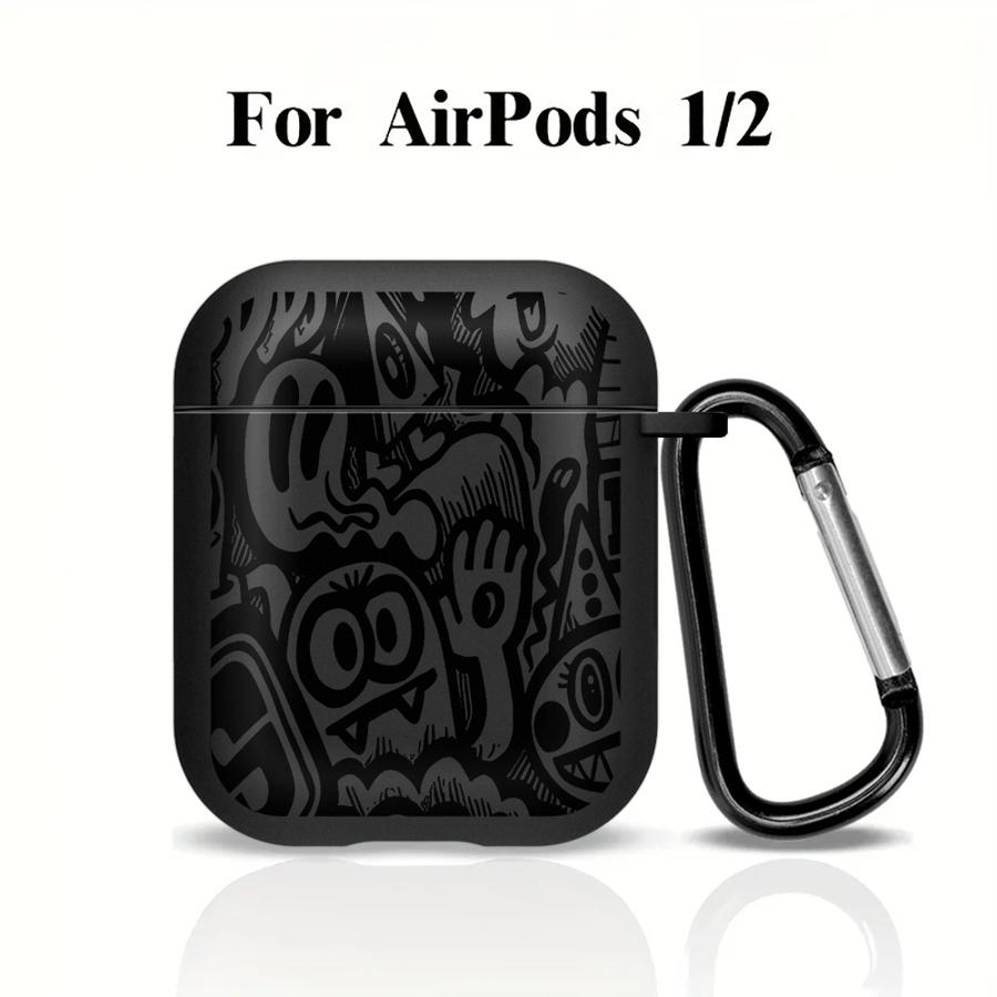 Case For Airpods Pro 2 3 Pro2 Pro3 4 1 Earphone Cases Cover Street Graffiti Art