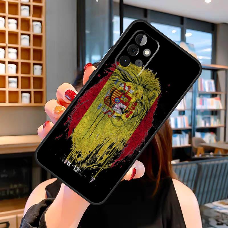

Spain Flag Case For Samsung Galaxy A13 A36 A56 A23 A52 A32 A12 A54 A34 A14 A16 A26 A33 A53 A15 A35 A55 Samsung A33 5G