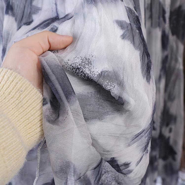 Fei Yuan Irregular Hem Midi Skirt - Women's Early Spring Fashion
