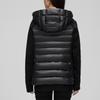 Yalu RS Women's Black Gold Hooded Goose Down Jacket YYQZ939