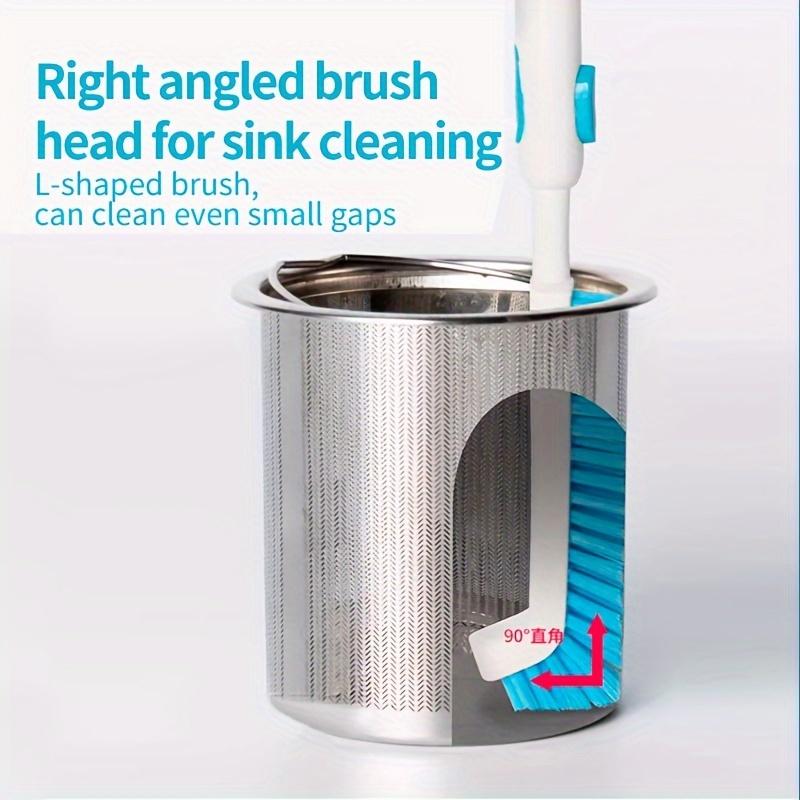 Versatile Elbow Corner Brush - Perfect for Tight Spaces, Durable & Easy-to-Use Cleaning Tool for Kitchen Sink, Bathroom, and Groove Detailing