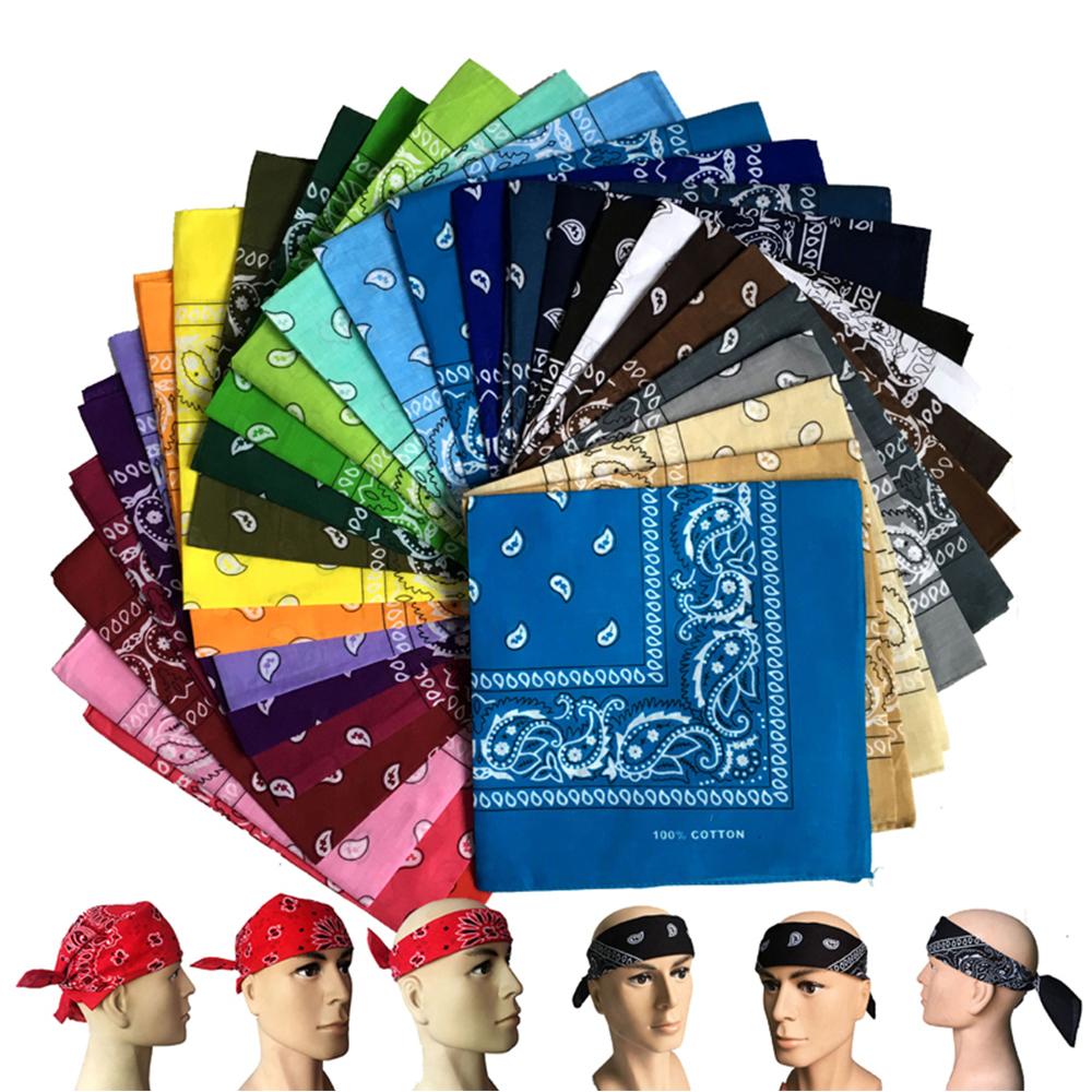 High Quality Paisley Cotton Scarf Cute Bandana Head Wrap Handkerchief Neck