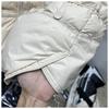 Winter Women Puffer Vest Stand Collar Sleeveless Jacket Loose Fit Short Waistcoat Quilted Outerwear Casual Fashion