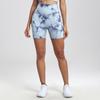 Women's Tie-Dye Seamless High-Waisted Yoga Shorts - Summer Fitness Sportswear