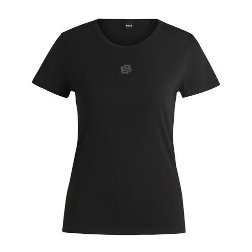 Boss Womens/Ladies Double B Monogram T-Shirt