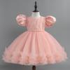 Baby Fluffy Summer Dress: Princess Skirt for Girls' Birthday, Banquet, or Performance.