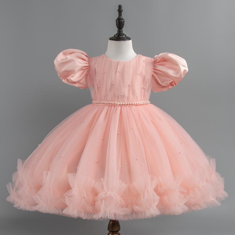 Baby Fluffy Summer Dress: Princess Skirt for Girls' Birthday, Banquet, or Performance.