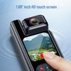 4K Ultra HD Waterproof Action Camera with Gyro Stabilization, Rotating Lens, WIFI, and Touchscreen