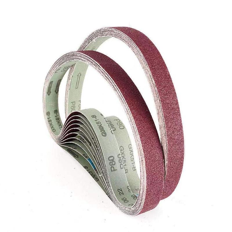 Pack Of 36 Abrasive Belts 305x13mm Cutter Sharpening Sanding Belt For Smoothing Honing And Professional Results