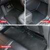 Car Floor Mats for Tesla Model 3 Y 2017-2025 All Weather Waterproof Non-slip TPE Left Right Driving Floor Liner Anti Dirty Pads