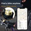 Bicycle Bell For AirTag Bike Mount GPS Tracker Waterproof Brass Holder Hides AirTag Under Bike Bell Anti-Theft Bike