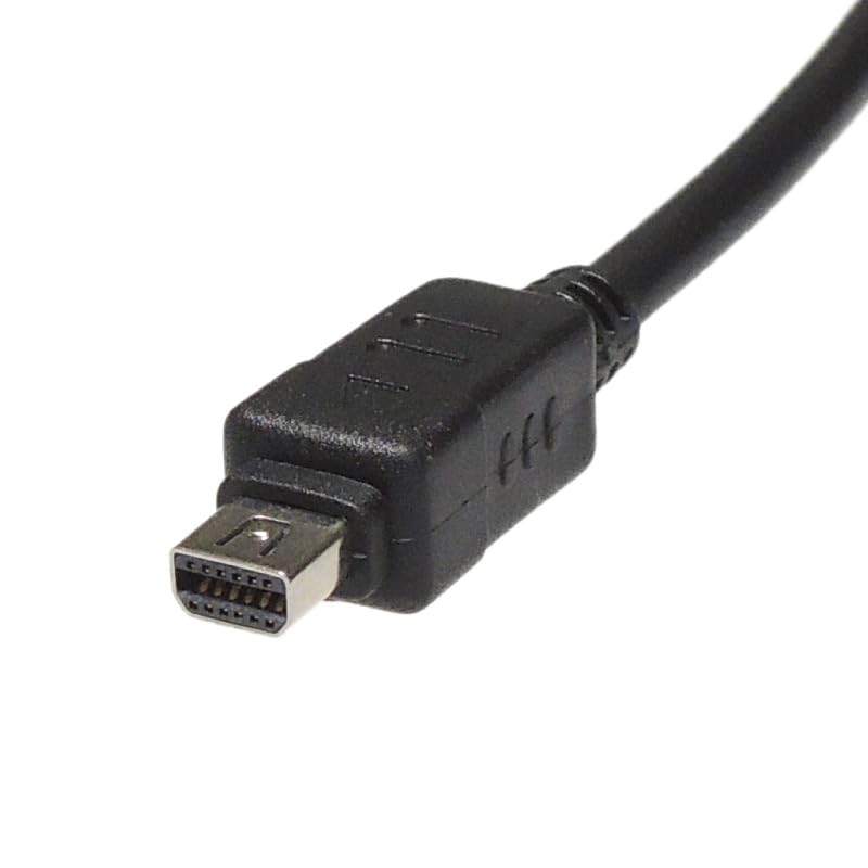 KAUMO For Digital Cameras Only Compatible Usb Cable OLYMPUS Olympus CB-USB5/CB-USB6/CB-USB8 Compatible (USB-A/mini 12 Pin Flat Type) 1.5m