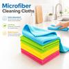 Microfiber Cleaning Cloth Dishwashing Cloth Household Rag Kitchen Bathroom Cleaning Towel Durable Absorbent Towel