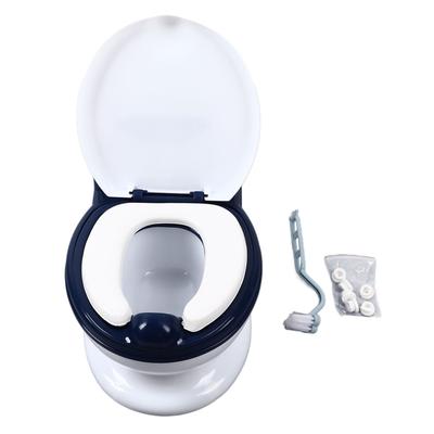 Children Potty Training Toilet Removable Cushion Adjustable Toddler Realistic Toilet