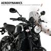 Motorcycle Accessories Windscreen Windshield Deflector with Bracket For YAMAHA XSR 900 XSR900 Xsr900 XSR700 XSR 700 2016-