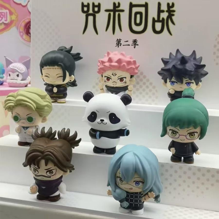 New Original Jujutsu Kaisen Yuji Itadori Megumi Fushiguro Satoru Gojo Yuuta Okkotsu Blind Box Action Figures Birthday Gift Toys