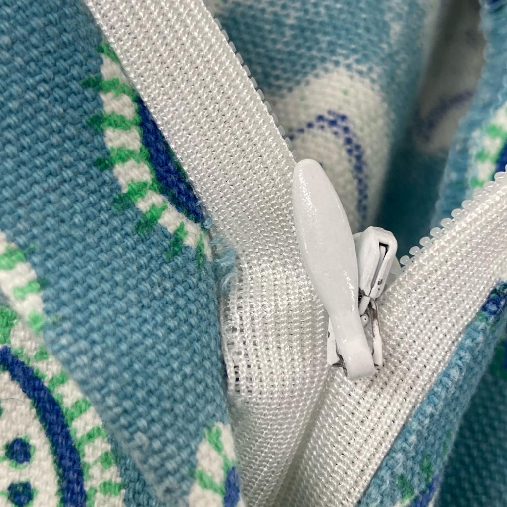 Ron Herman [xSZ Blockprints] Blue Canvas Skirt skirt XS blueUsed