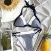 Shaping two-piece swimsuit set women's sunbathing suit L Shaping two-piece swimsuit set women's sunbathing suit L