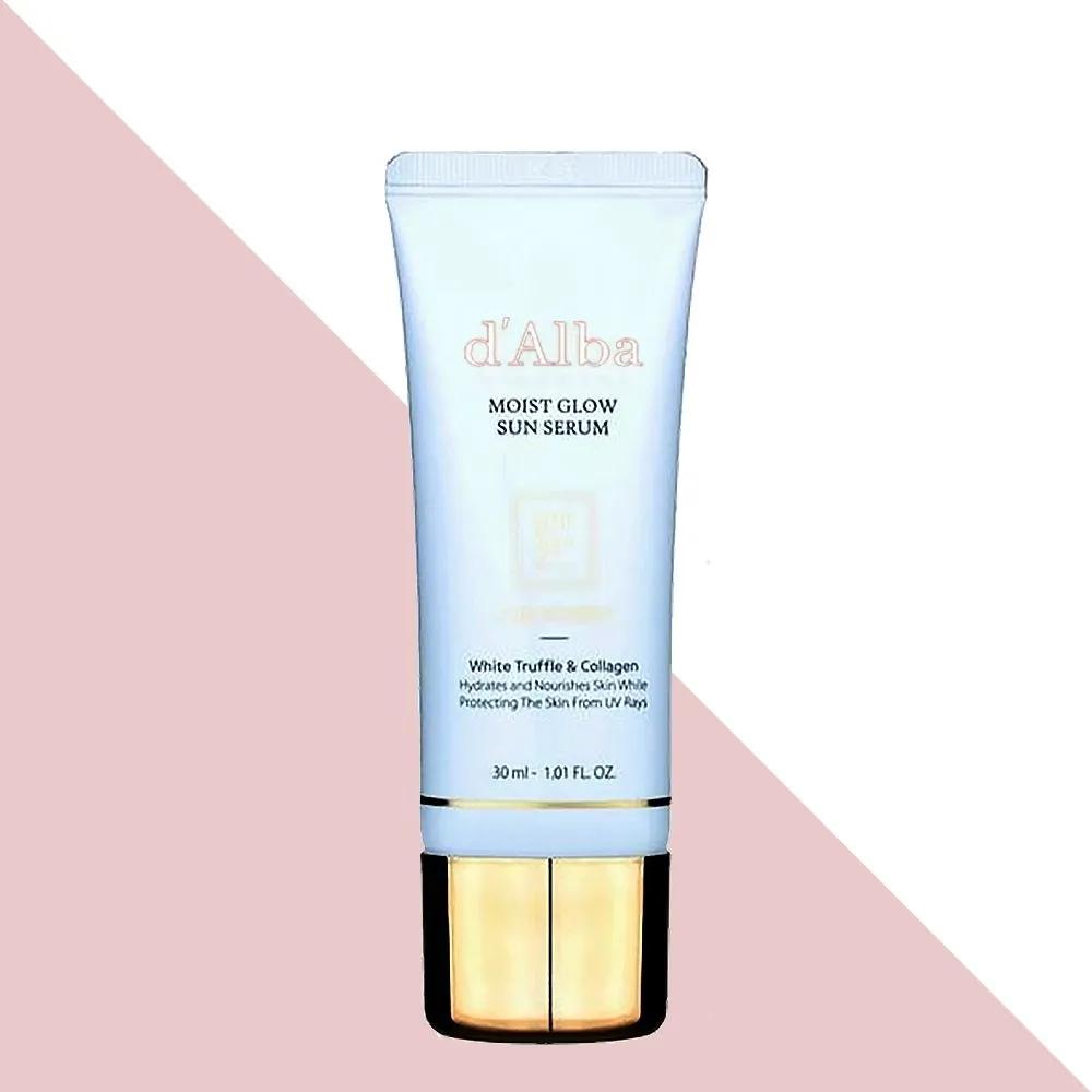 d Alba White Truffle Moist Glow Sun Serum Tube 30ml 1EA