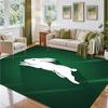 South Sydney Rabbitohs Design Crystal Velvet Rug Soft Decorative Mat for Bedroom Entrance