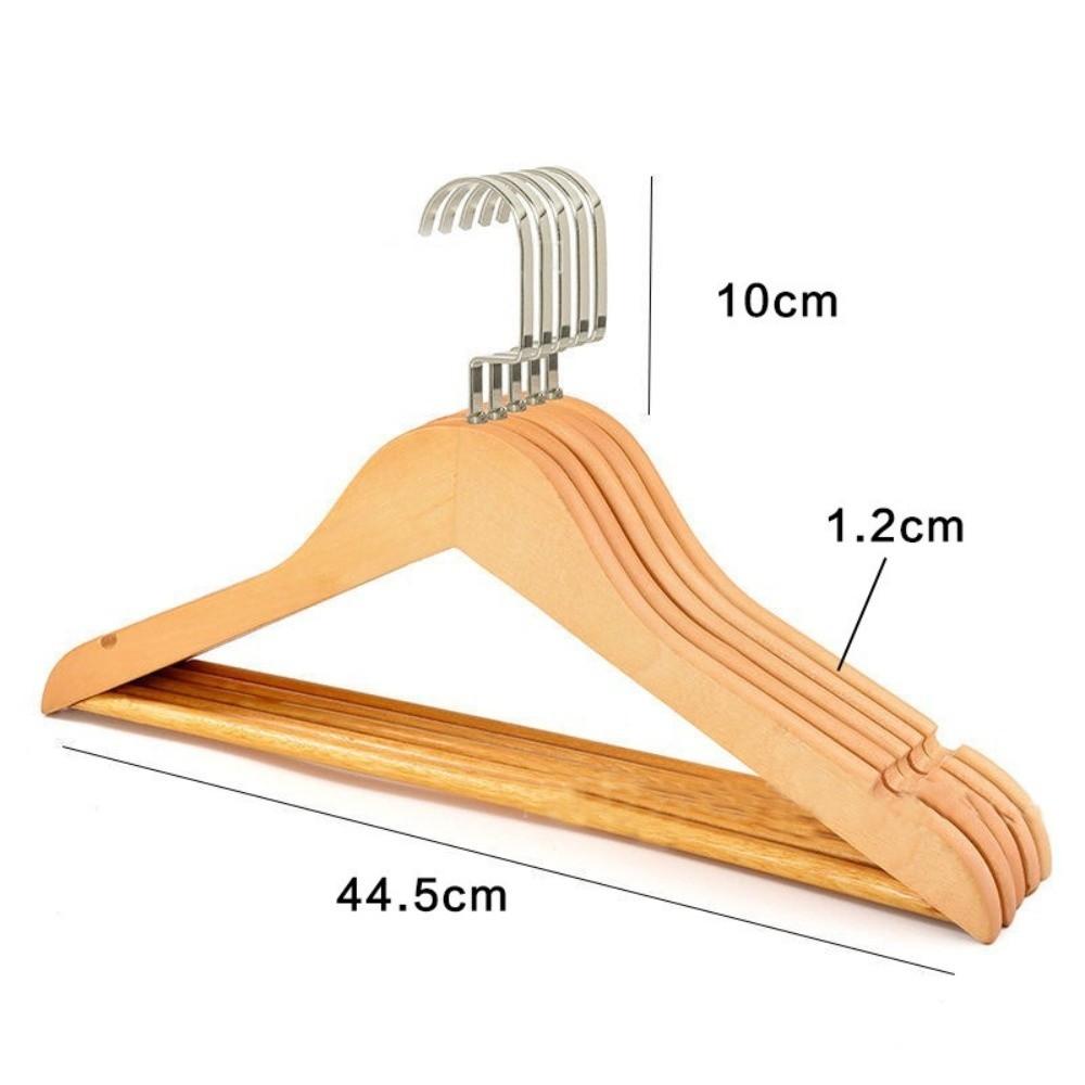 Durable Wood Hangers Swivel Hook Non-Slip Coat Hangers New Wooden Clothes Hangers For Shirts