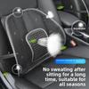 Car Seat Back Lumbar Support Grille Cushion Mesh Massage Cushion Seat Office Chair with Massage Beads Corrects Posture
