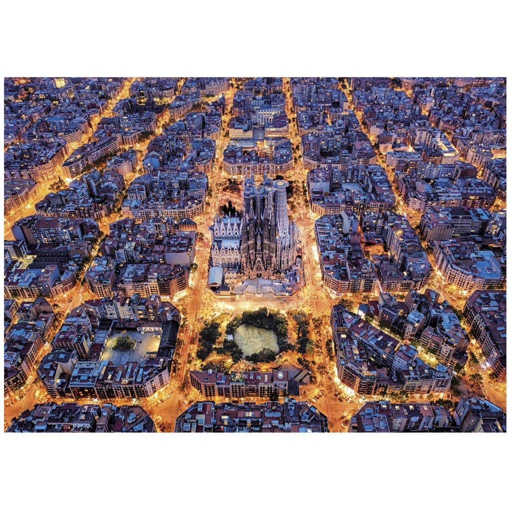 Puzzle - EDUCA - Barcelona - 1500 Teile - Thema Architektur - Maße 85x60 cm
