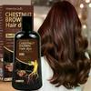 Shampoo Tinta per Capelli 3-in-1 Marrone Castagna - Colore Naturale a Lunga Durata, Delicato sui Capelli, Facile da Applicare e Risciacquare