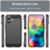 WANLONFENG LS Series For iPhone 17 Case with Screen Film,Brushed Texture Shockproof TPU Phone Cover