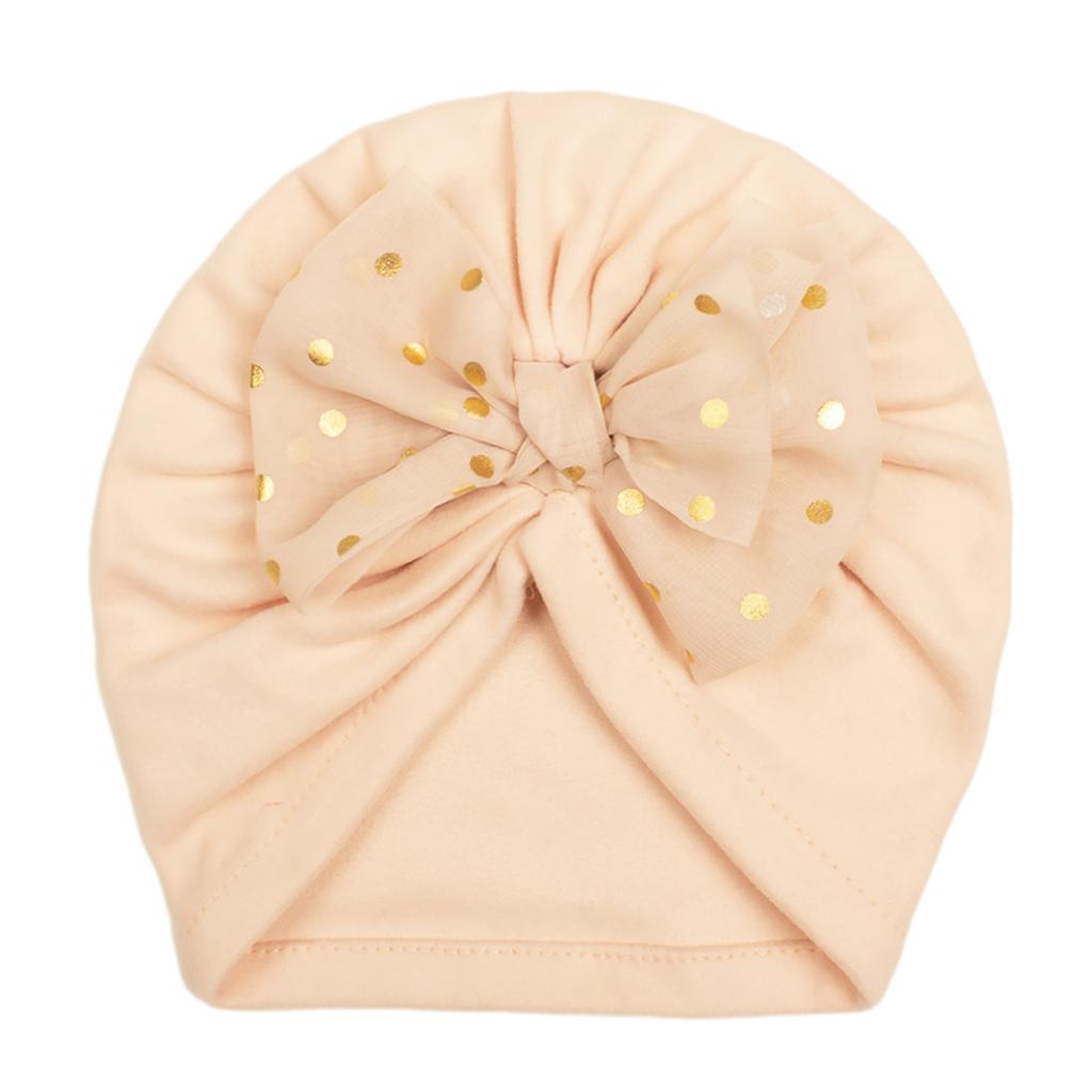 Baby Turban Newborn Baby Girl Hospital Hat Nursery Beanie Headwrap Multicolored for Baby Boy/Girl Nursery Beanie