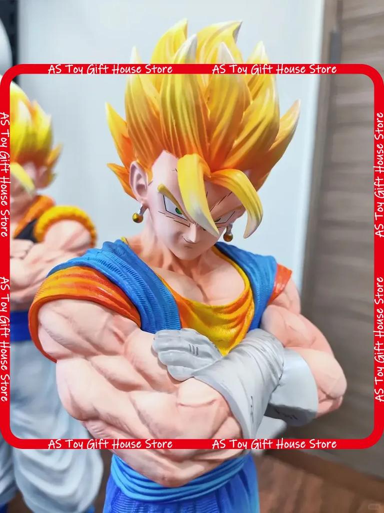 Jt Studio Dragon Ball Z Gogeta Vegito 30Cm Articulated Figure Fully Painted Resin Collectible Statue Posable Anime Model Gift