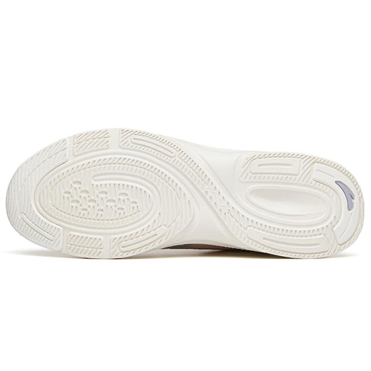 New Anta Running Collection Anti Slip Wear Resistant Low Top Running Shoes Women's White 122125585S-2
