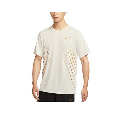 Dri-Fit Hautfreundlich Modisch Vielseitig Schlichtes Kurzarm-T-Shirt Herren Tops Segelweiß HJ3535133