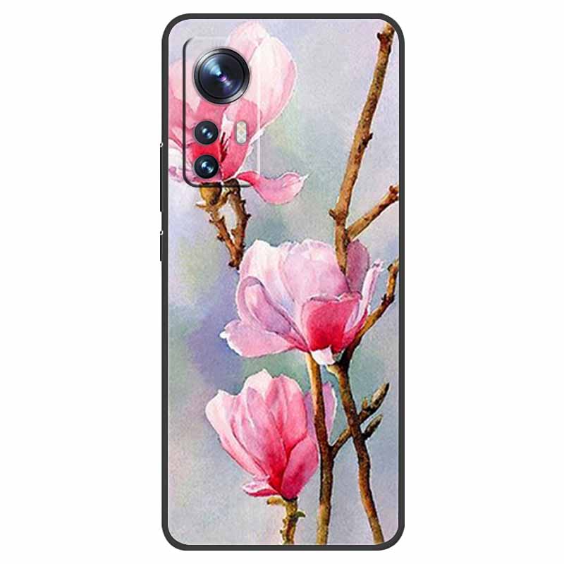 For Xiaomi 12 Lite 5G Case Shockproof Soft Silicone TPU Back Cover For Xiaomi Mi 12 Lite 5G Phone Case Mi12Lite 12Lite Cartoon