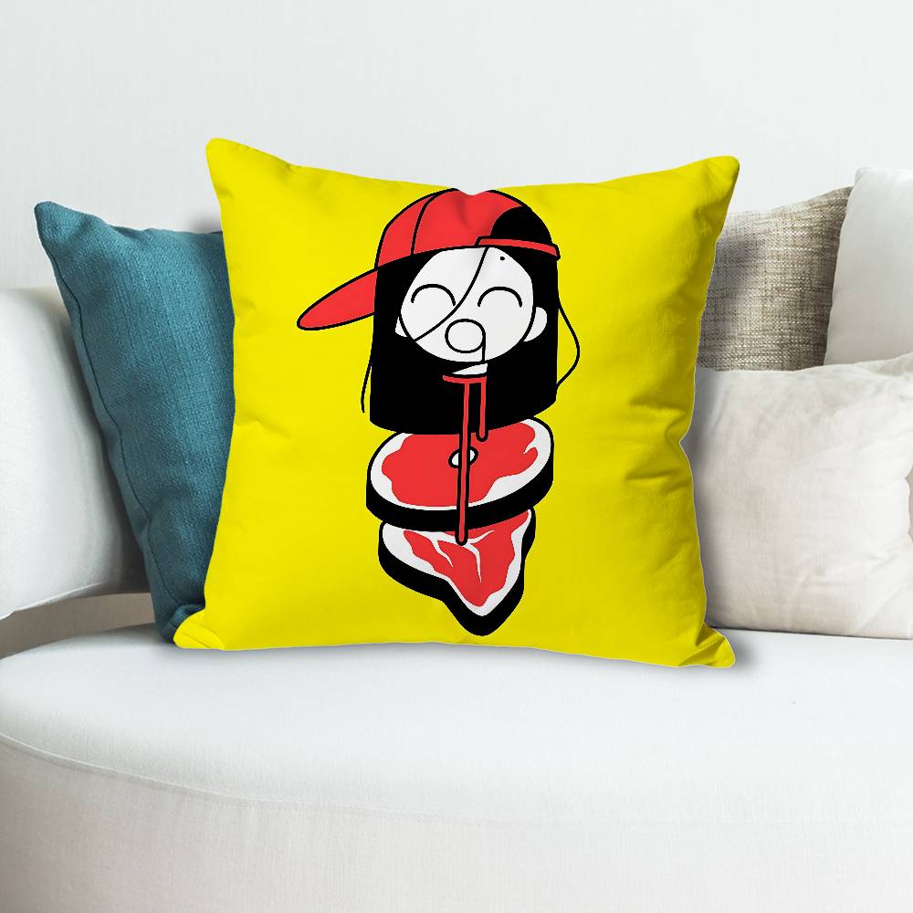 BButcher Vanity YYi Xi Singer Celebrity Merchandise AllMatch Printed Pillow Case Sofa Car Office Room Decoration Protector