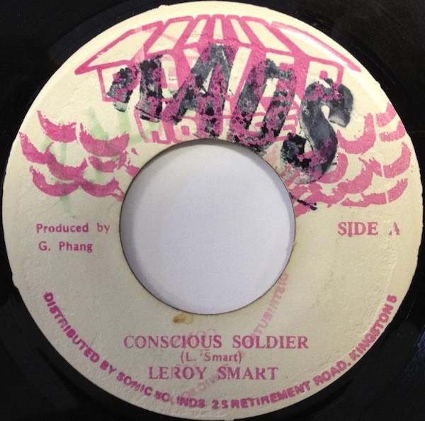 

7inch Record LEROY SMART Conscious Soldier NONE Power House Jamaica Reggae Ska Dub Used