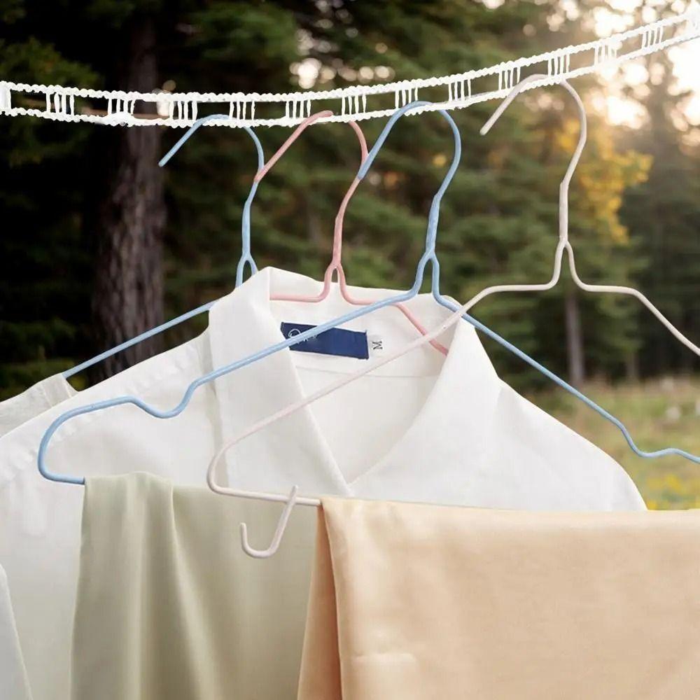 2PCS Portable Windproof Clothesline Space-Saving Car Clothes Hanger Outdoor Clothesline  Home Use