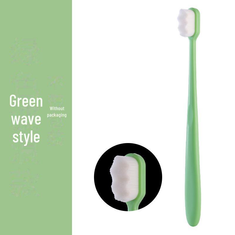 Japanese Micro-Nano Velvet Soft Toothbrush Family Pack – Ultra-Fine Bristles for Men & Women