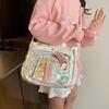 Idol Merchandise Storage Crossbody Itabag Cute Student Tote Bag Fashion Transparent Itabag  Daily