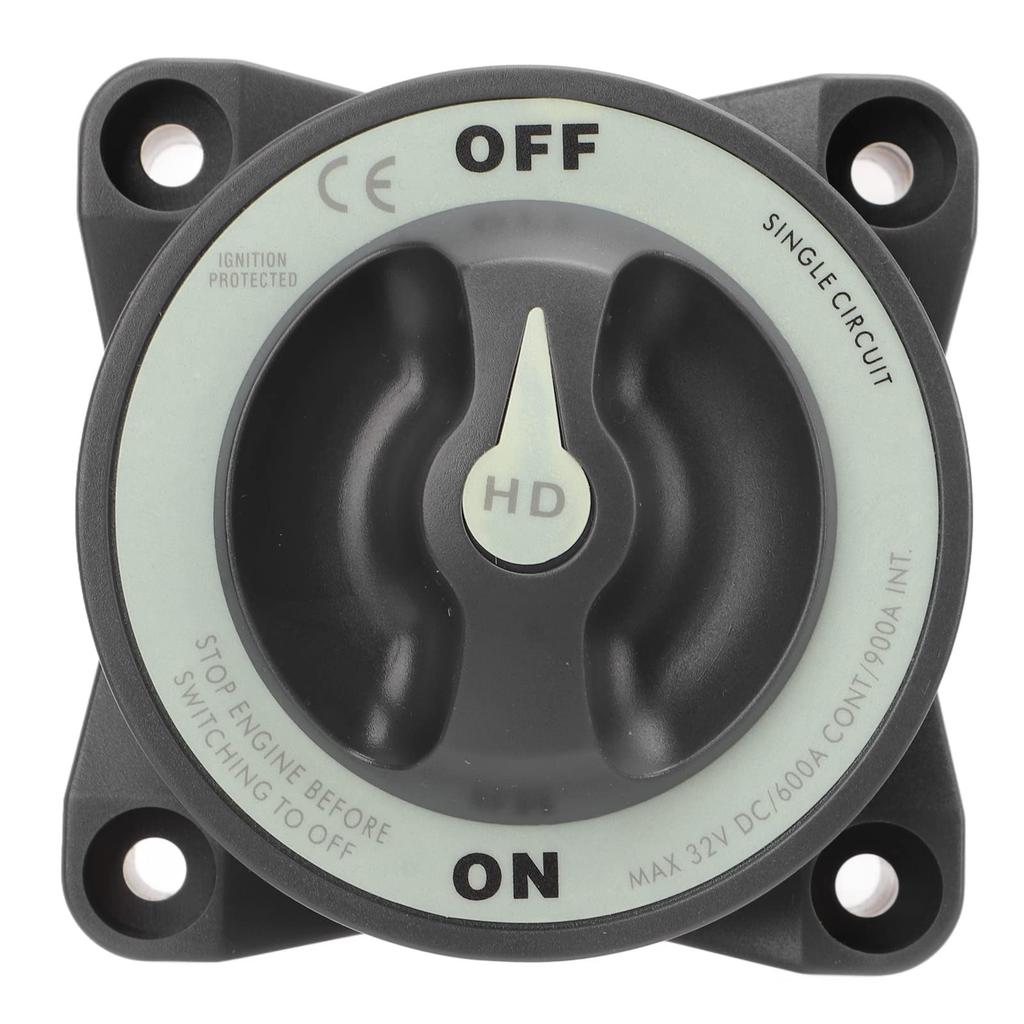 600A Huvudströmbrytare för Frånkoppling Kraftig Isolator för Husbil Båt