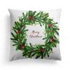 Fresh Green Christmas Pillow Cover Home Ornament Pillow Sleeping Pillow Cushion Cover Premium Durable Quality Useful
