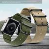 Nylon Strap for Apple Watch Ultra 2/3 49mm Band 46mm 42mm 45mm 41 44 40mm Canvas Bracelet iWatch Series 11 10 9 8 7 6 5 SE Belt